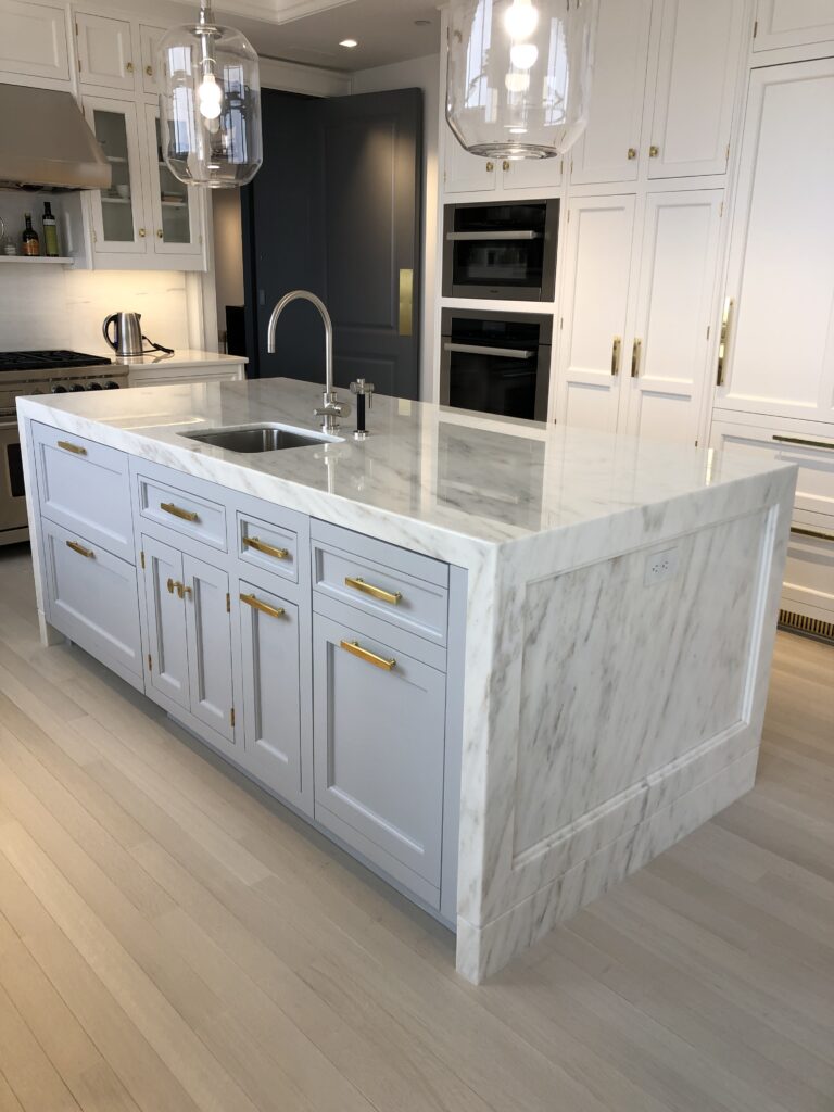 Danby marble kitchen island